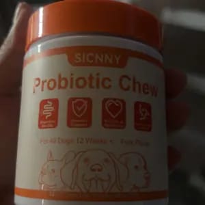 Customer photo review of Supporto Immunitario Cane Multivitaminico 8-in-1 con Probiotici