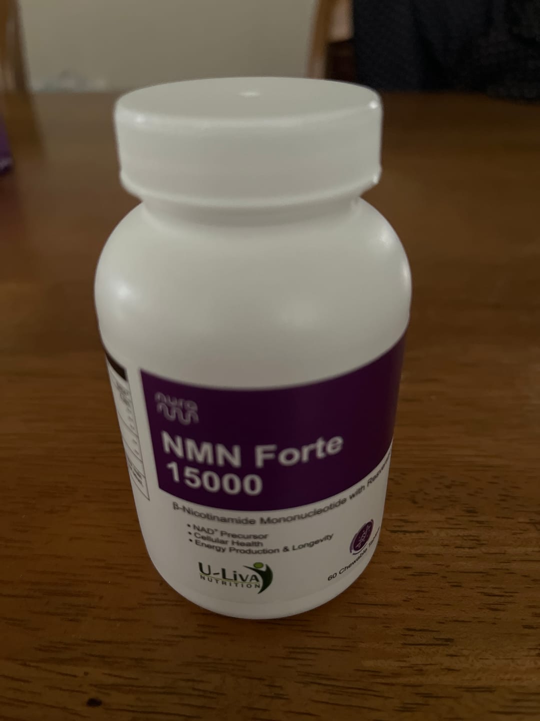 Customer photo review of 【新商品】NMN Forte 15000