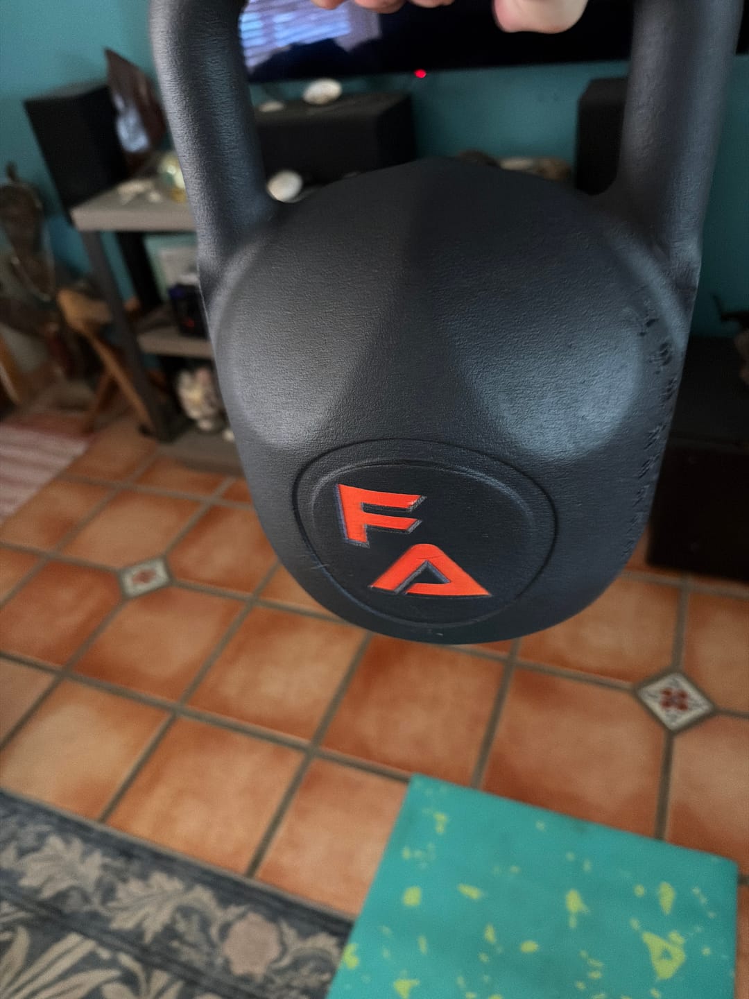 Customer photo review of FA Adjustable Kettlebell