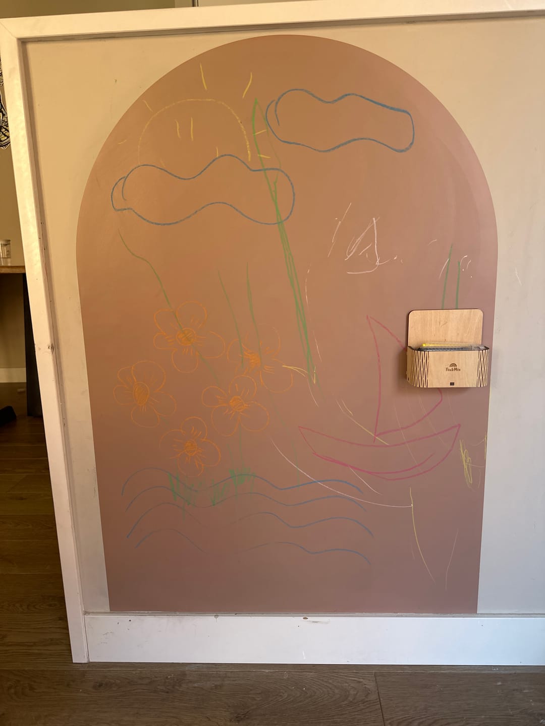Customer photo review of Magnetic Wall Board