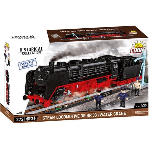 Customer photo review of COBI EXECUTIVE EDITION Steam Locomotive DR BR 03 Train & Water Crane : Set #6286