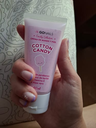 Customer photo review of Crema de Manos y Pies - Cotton Candy 60 ml