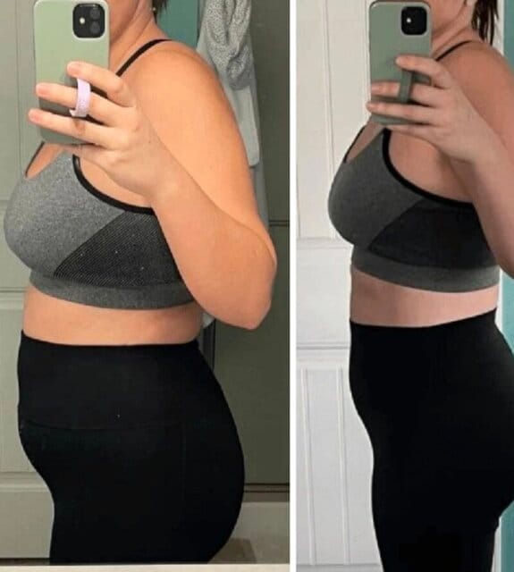 Customer photo review of Elovate - חגורת עיסוי רוטטת להפחתת נפיחות וחיטוב הגוף