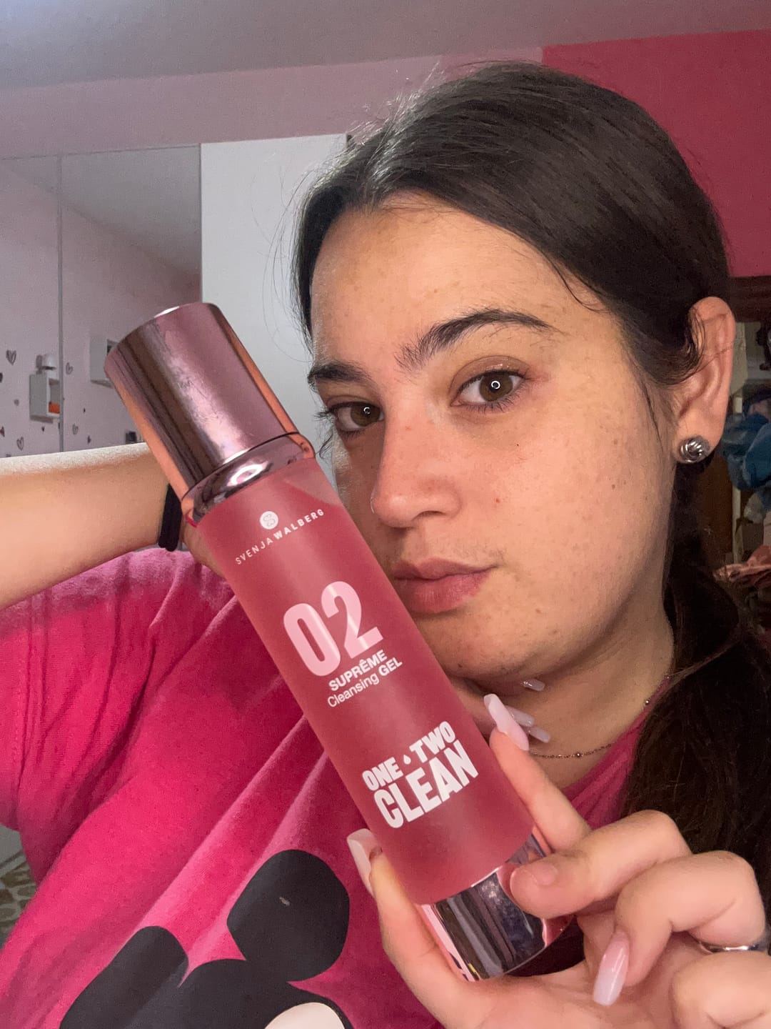Customer photo review of Suprême Cleansing GEL
