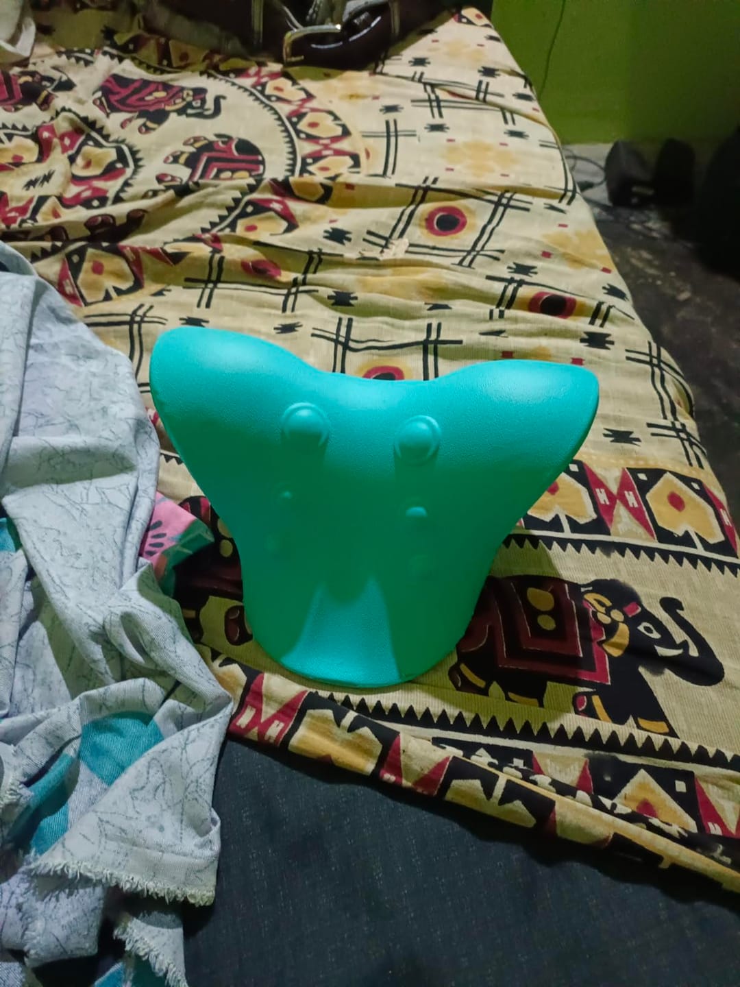 Customer photo review of NeckEase™ Cervical Neck Relaxer — Ergonomic Pain Relief Pillow