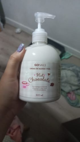 Customer photo review of Crema de Manos y Pies - Hot Chocolate 500 ml