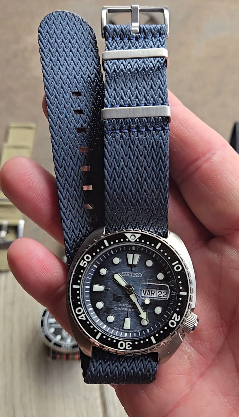 Customer photo review of SharkFin - Stormy Blue