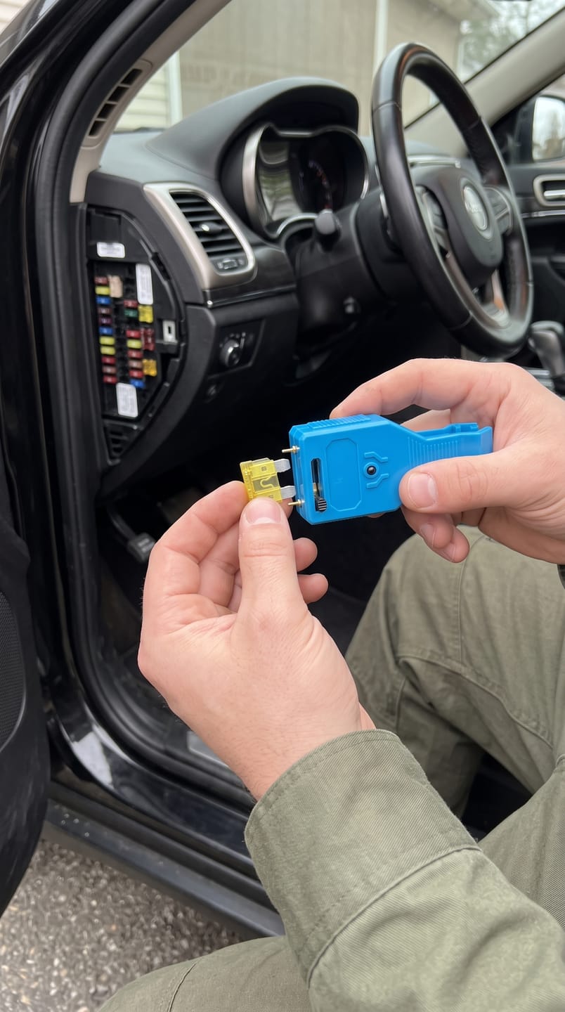 Customer photo review of BoltBuddy™ 2-in-1 Fuse Tester & Puller
