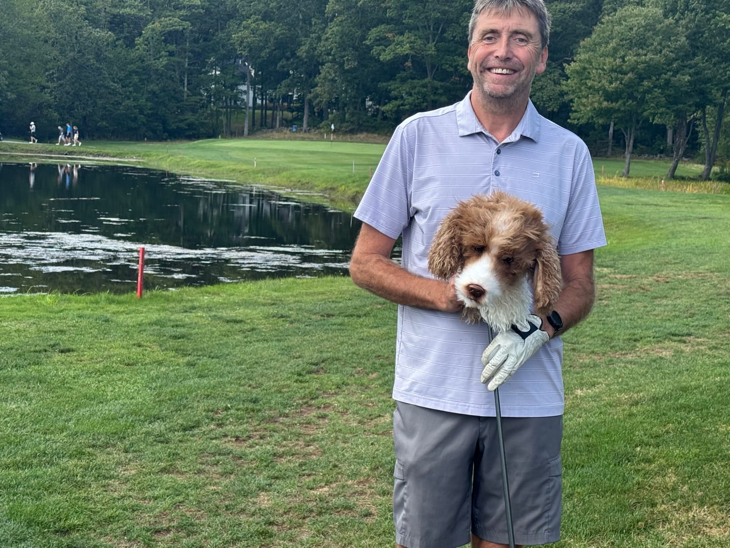 Customer photo review of Custom-made Golf Driver & Woods Club Cover