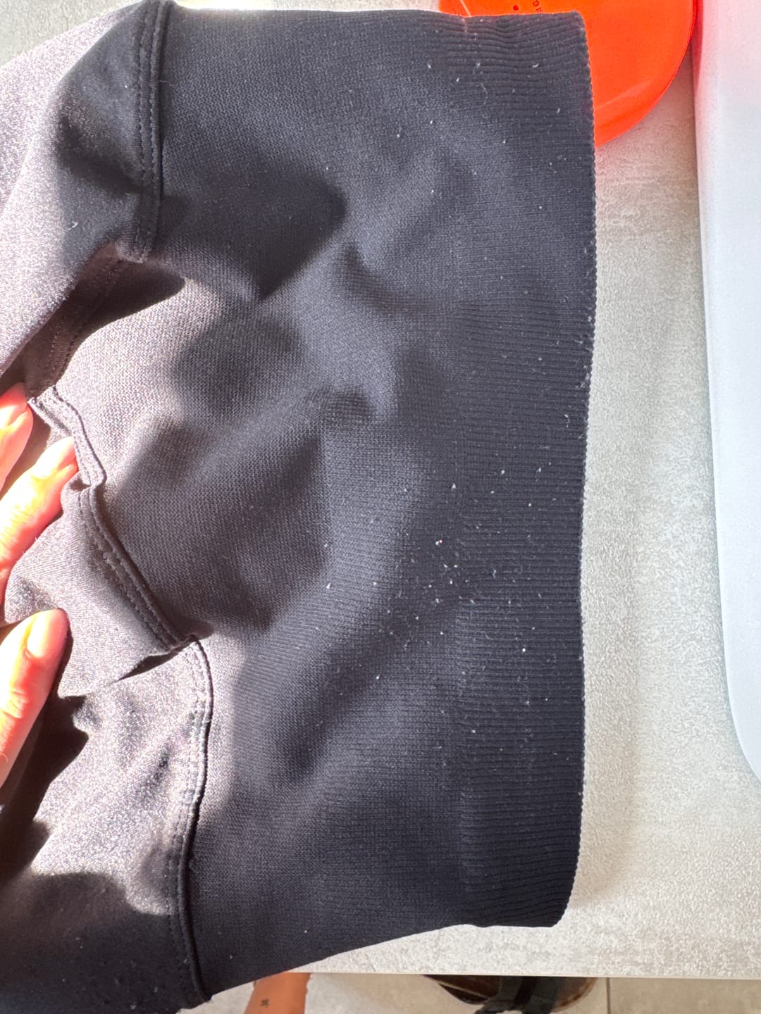 Customer photo review of Completo Onyx Nero (Top + Leggings)