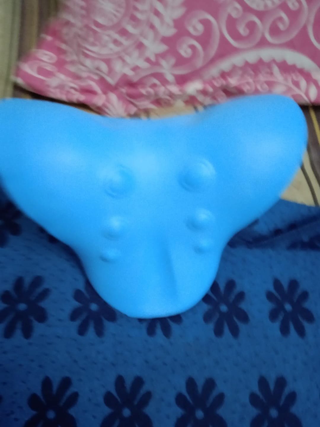 Customer photo review of NeckEase™ Cervical Neck Relaxer — Ergonomic Pain Relief Pillow