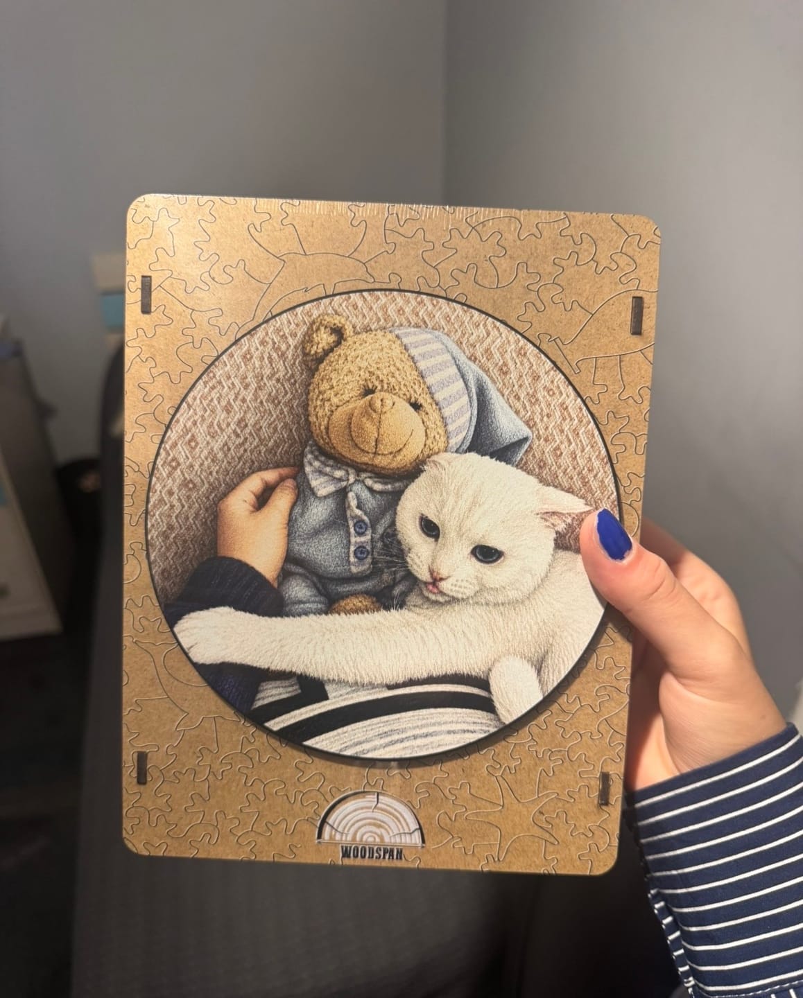 Customer photo review of Kişisel Tasarım - Ahşap Puzzle