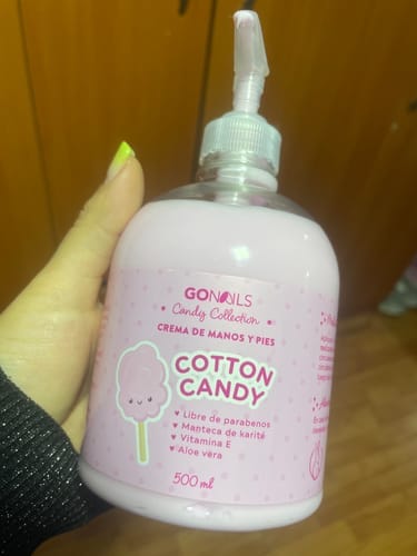 Customer photo review of Crema de Manos y Pies - Cotton Candy 500 ml