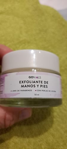 Customer photo review of Exfoliante de Manos y Pies - Limón Verbena 50 ml