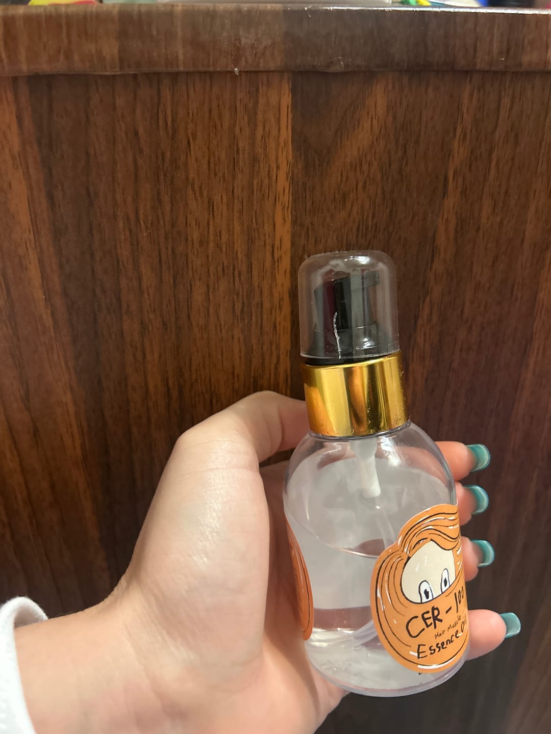 Customer photo review of CER-100 Hair Muscle Essence Oil