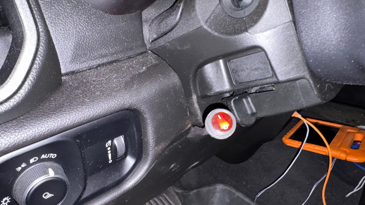 Customer photo review of Universal Wiring Harness & Switch Kit (H1/H2) (10-30030)