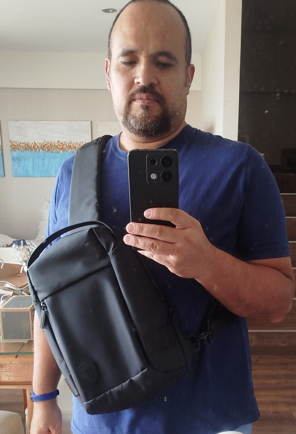 Customer photo review of The Shoulder Bag