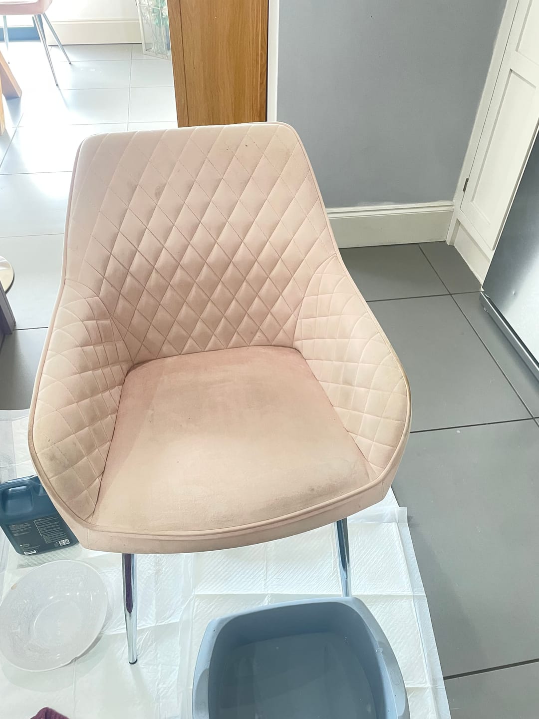 Customer photo review of Fabric Paint -- Dark Grey