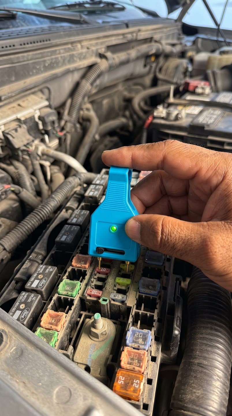 Customer photo review of BoltBuddy™ 2-in-1 Fuse Tester & Puller