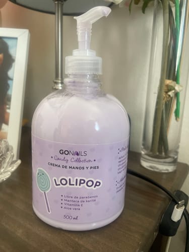 Customer photo review of Crema de Manos y Pies - Lolipop 500 ml