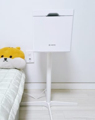 Customer photo review of 【3秒お手入れ】ステンレス加湿器 Cube (X50)
