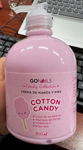 Customer photo review of Crema de Manos y Pies - Cotton Candy 500 ml