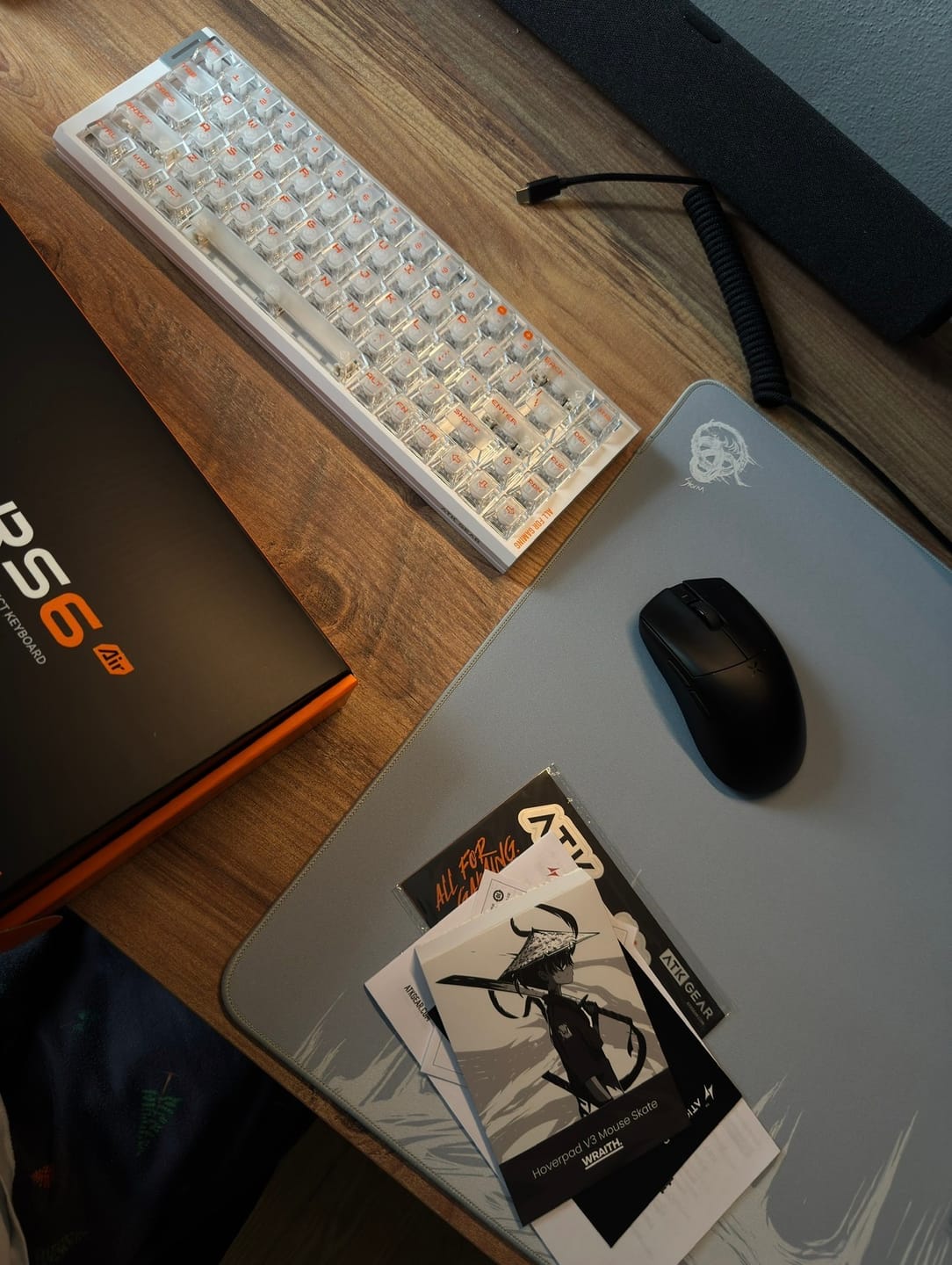 Customer photo review of ATK RS6 Air Klavye (Manyetik Switch / HE)