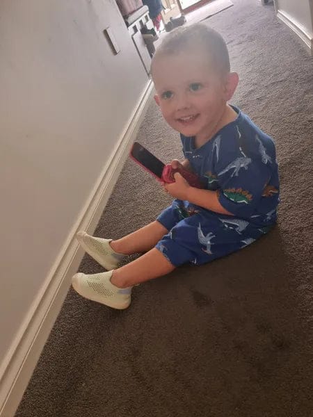 Customer photo review of Tyrilon™ Baby Sneakers [Free Today]