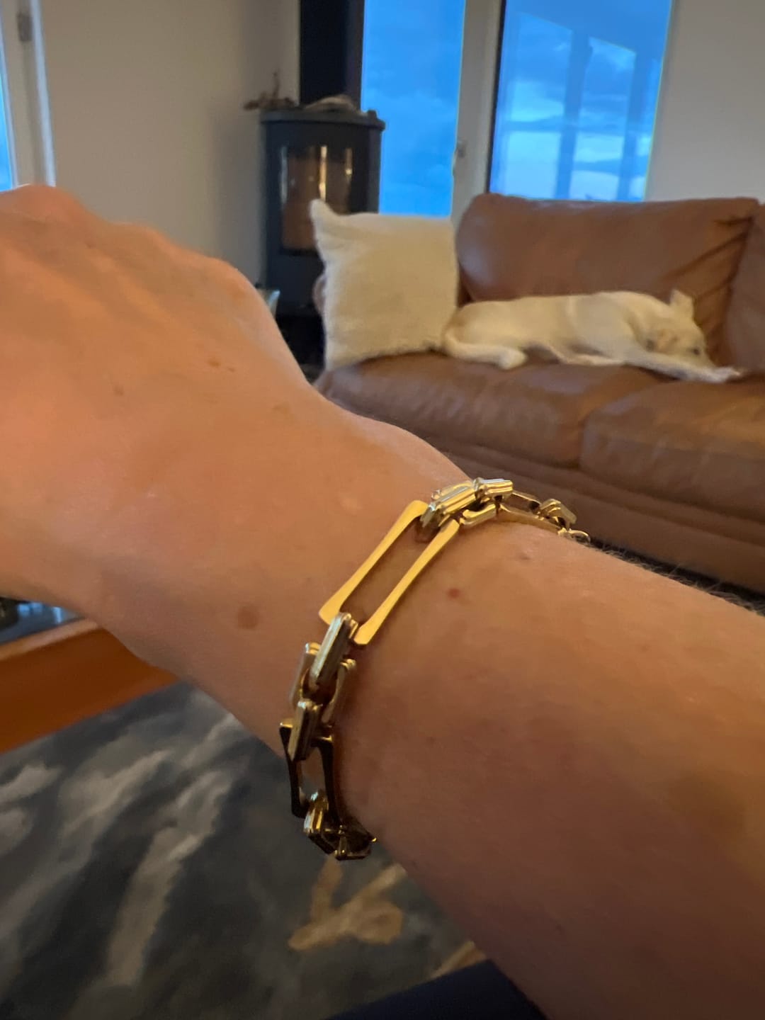 Customer photo review of The Lovers Chain Bracelet