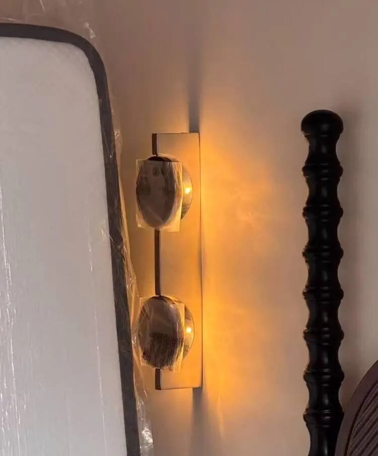 Customer photo review of Applique murale vagues lumineuses