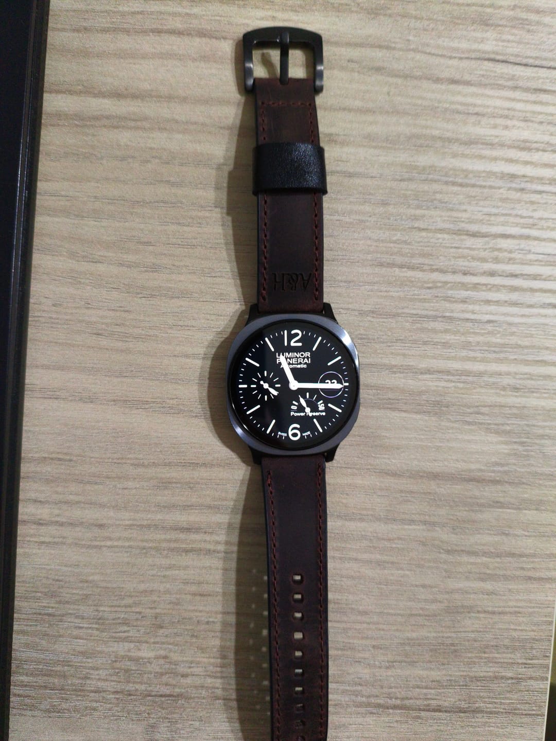 Customer photo review of Samsung Watch Deri Kordon  Kahve - Dissam