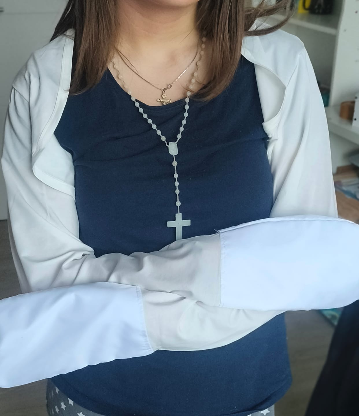 Customer photo review of Eczema Scratch Mitten