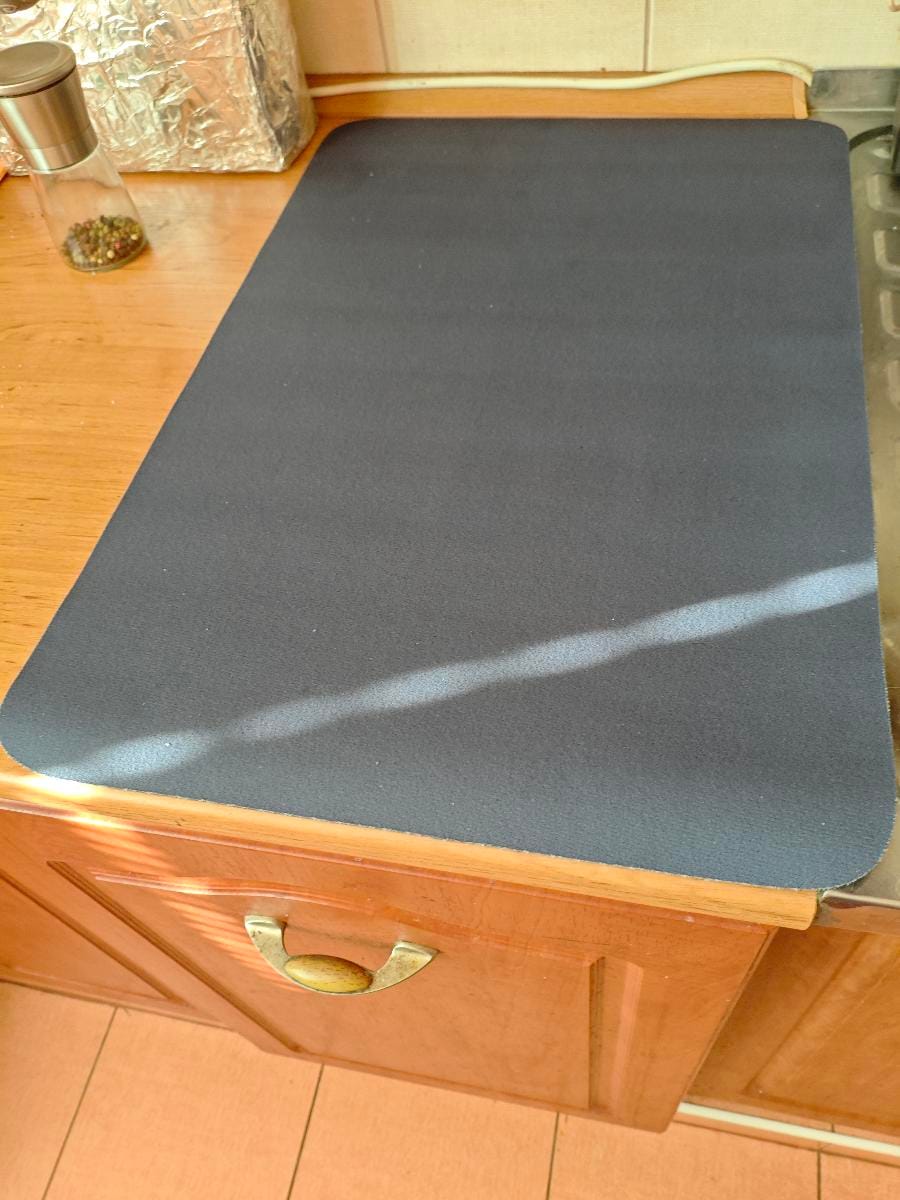 Customer photo review of Quick Dry Kitchen Dish Mat