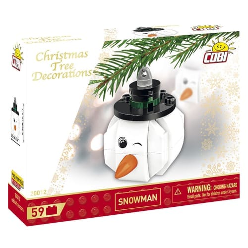 Customer photo review of COBI Snowman Ornament: Set #200012