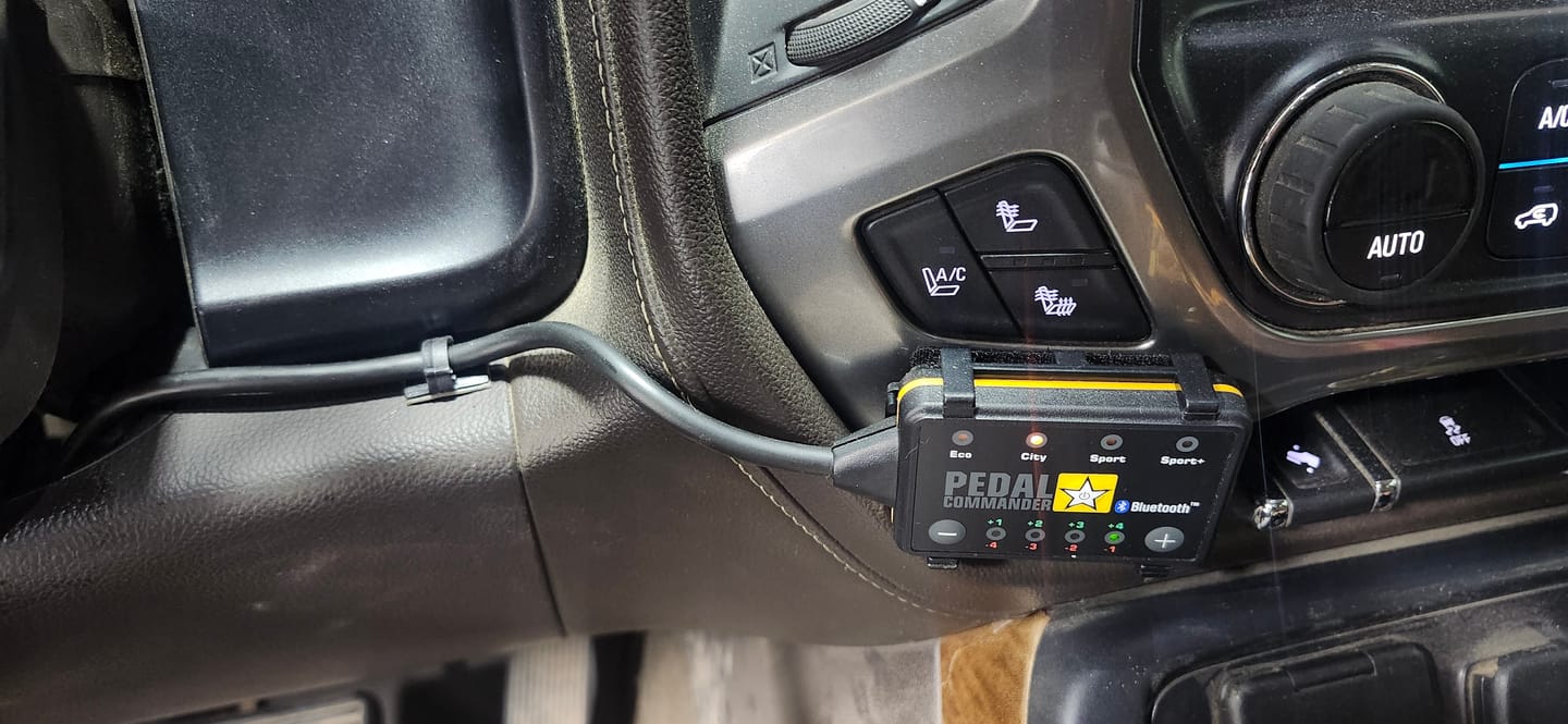 Customer photo review of Pedal Commander for Chevrolet Silverado 2500HD