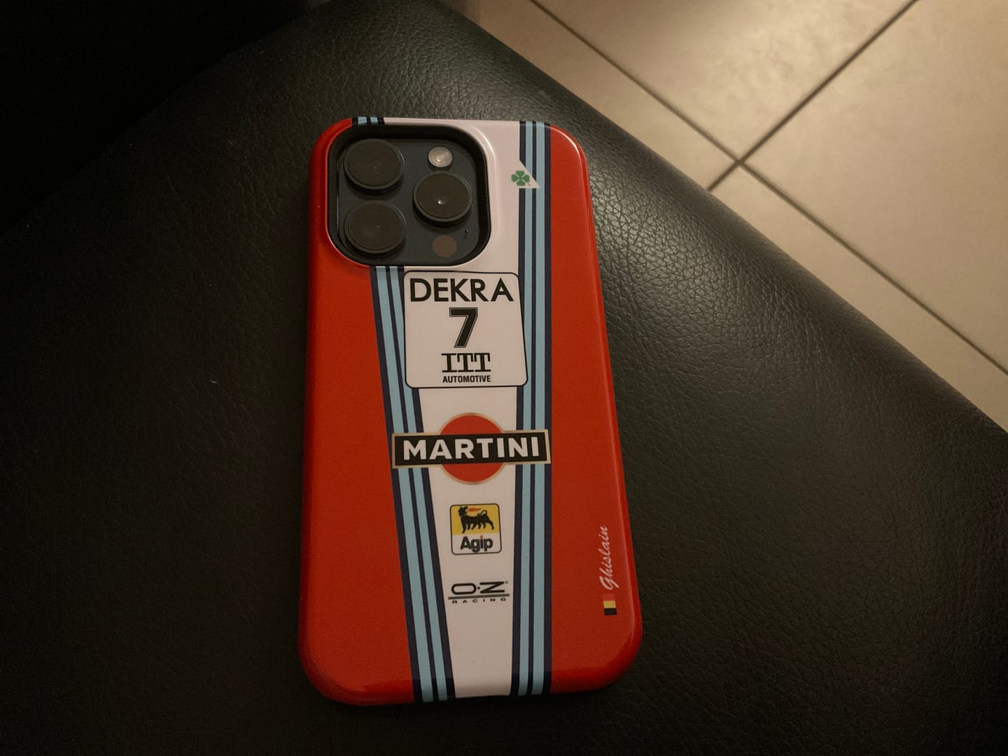 Customer photo review of 155 V6 TI #7 Nannini Alfa Corse DTM 1995 Livery - Individuelle Premium Hülle für iPhone