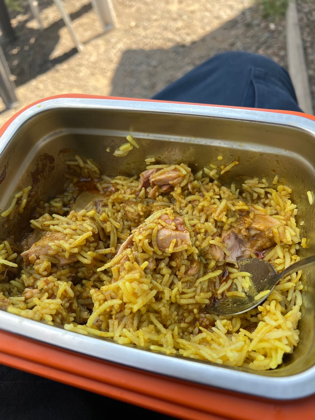 Customer photo review of Tradie TuckerBox™ - 1.5L Wireless & Self Heating Lunchbox