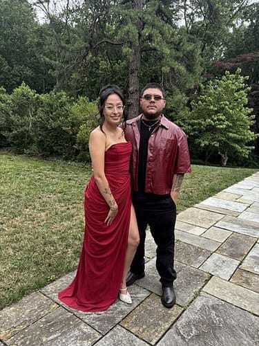 Customer photo review of Cyra Maxi Dress