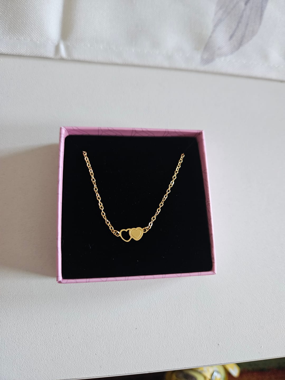 Customer photo review of 2 Sisters Ketten Set | 18K Vergoldet