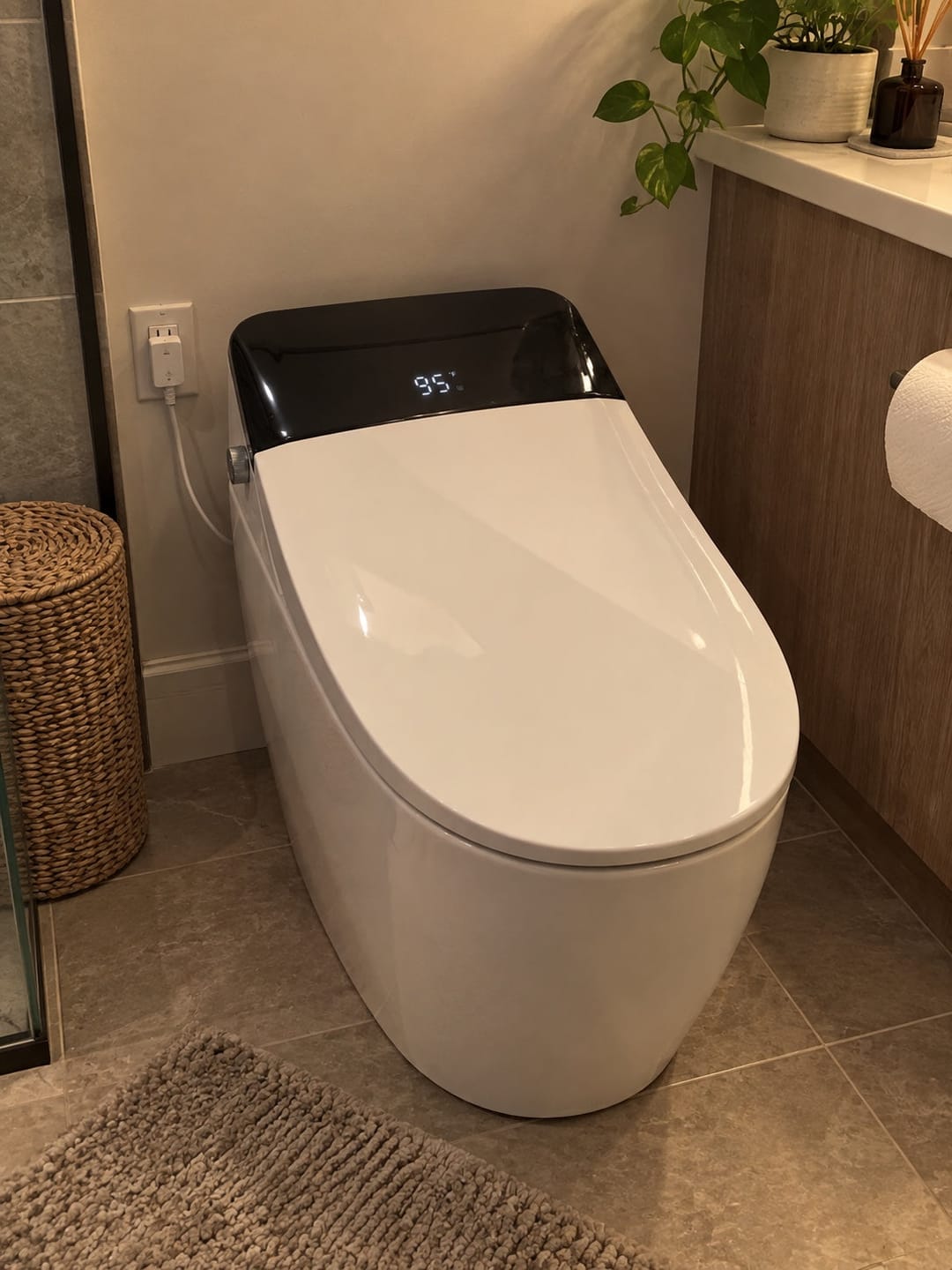 Customer photo review of SERIN Smart Toilet