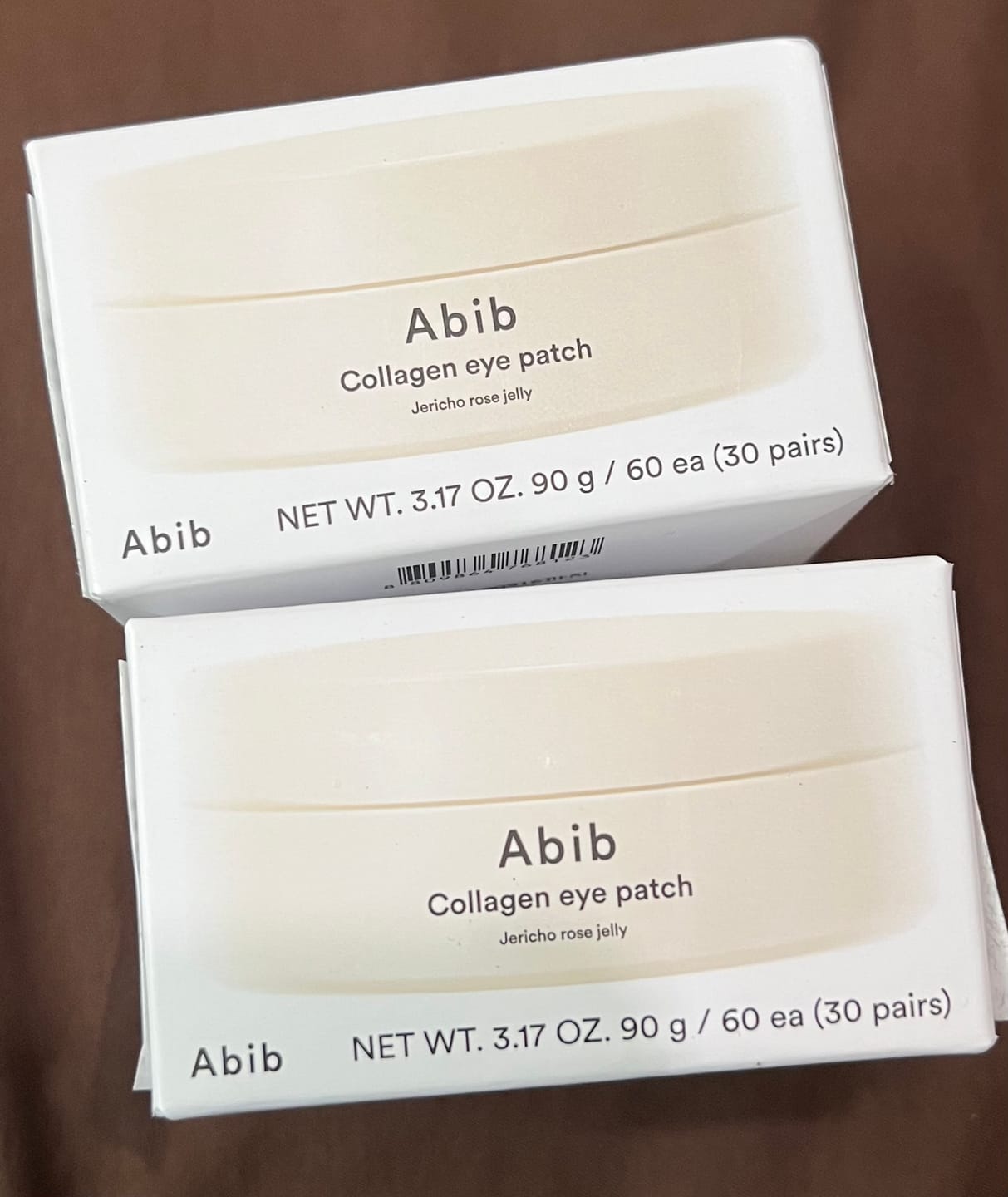 Customer photo review of Collagen eye patch Jericho rose jelly 60 pcs