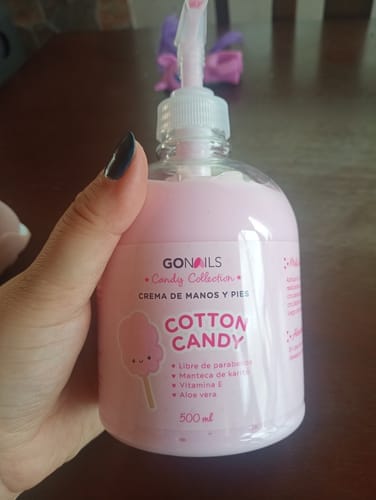 Customer photo review of Crema de Manos y Pies - Cotton Candy 500 ml