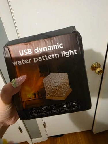 Customer photo review of Cubo de Ondas Luces de Colores