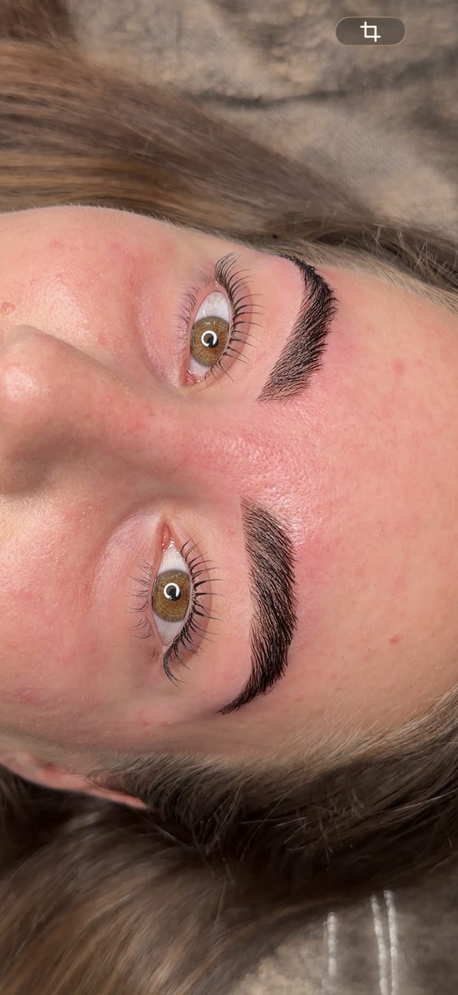 Customer photo review of Augenbrauen Wimpernfarbe Hybrid Gelfarbe DYE Brown #6 - BRONSUN®