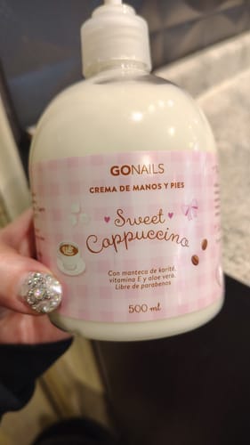 Customer photo review of Crema de Manos y Pies - Sweet Cappucino 500 ml