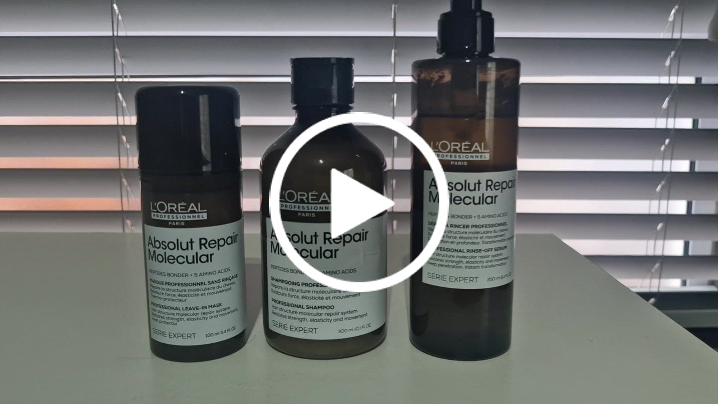Customer video review of L'Oreal Absolut Repair Molecular Pack