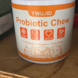 Customer photo review of Supporto Immunitario Cane Multivitaminico 8-in-1 con Probiotici