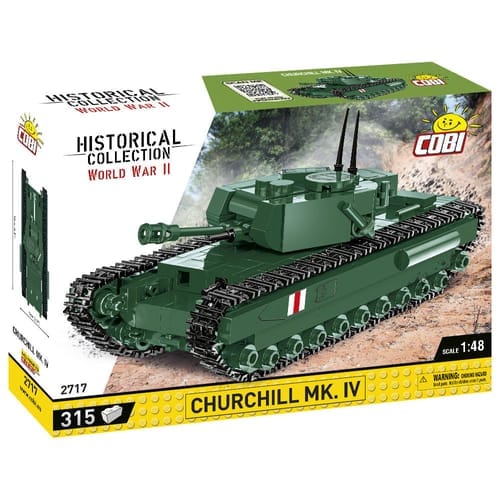 Customer photo review of COBI Churchill MK. IV Tank 1:48: Set #2717