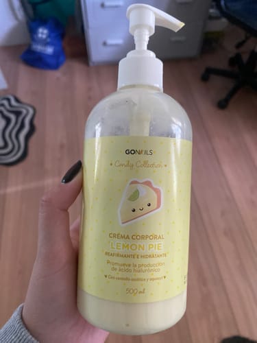 Customer photo review of Crema de Cuerpo Reafirmante e Hidratante - Cotton Candy