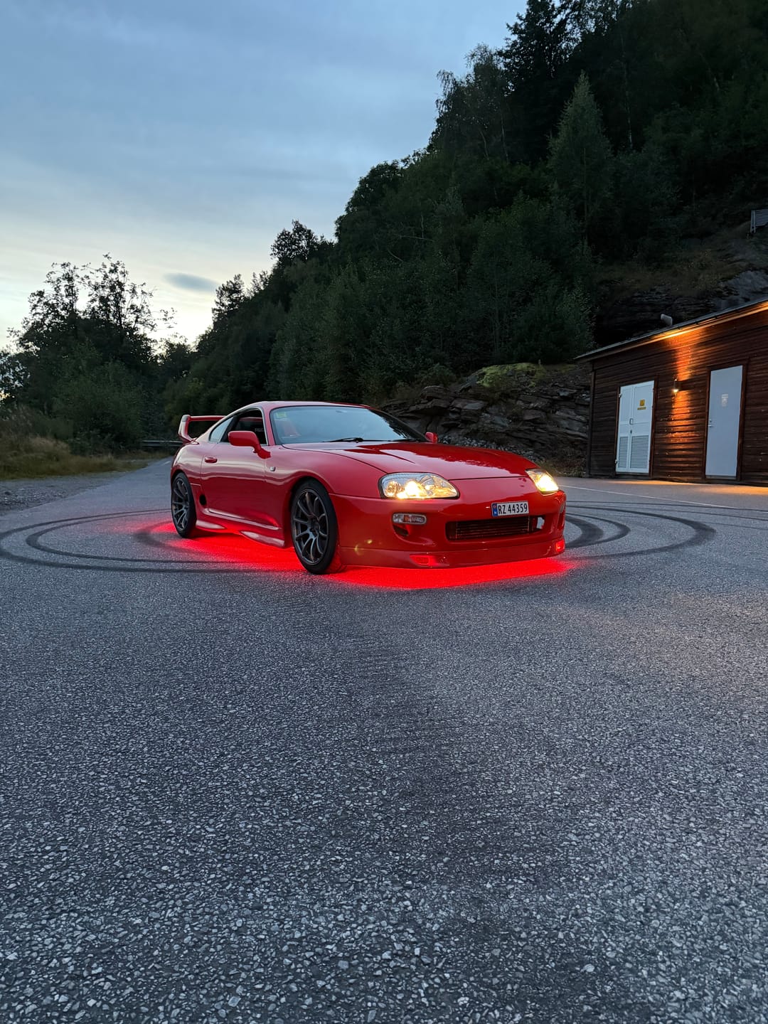 Customer photo review of ELGlow® PRO Universal Car Underglow Kit